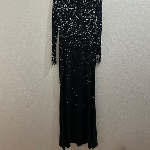 XScape Women's Maxi Sequin Dress - Picture 3 of 5